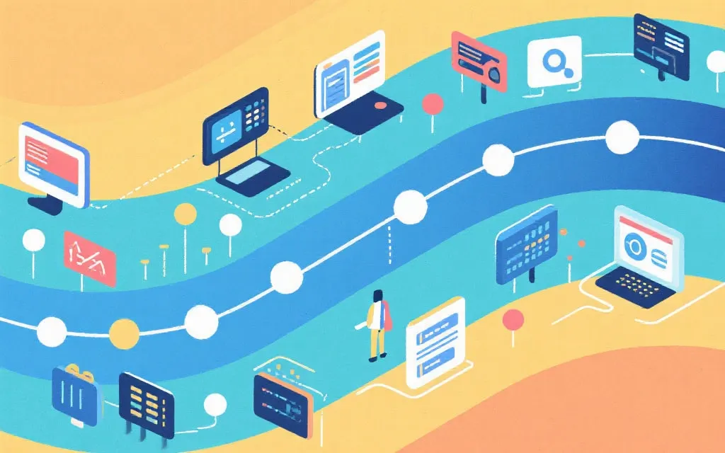 信息发布与数据同步技术流程图